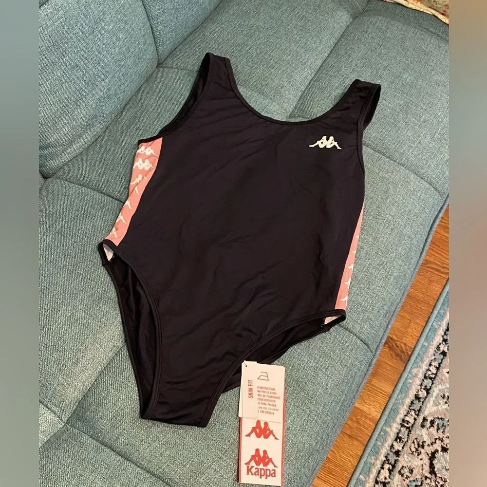 NWT KAPPA 222 Banda Auber One-Piece Swimsuit Size Medium